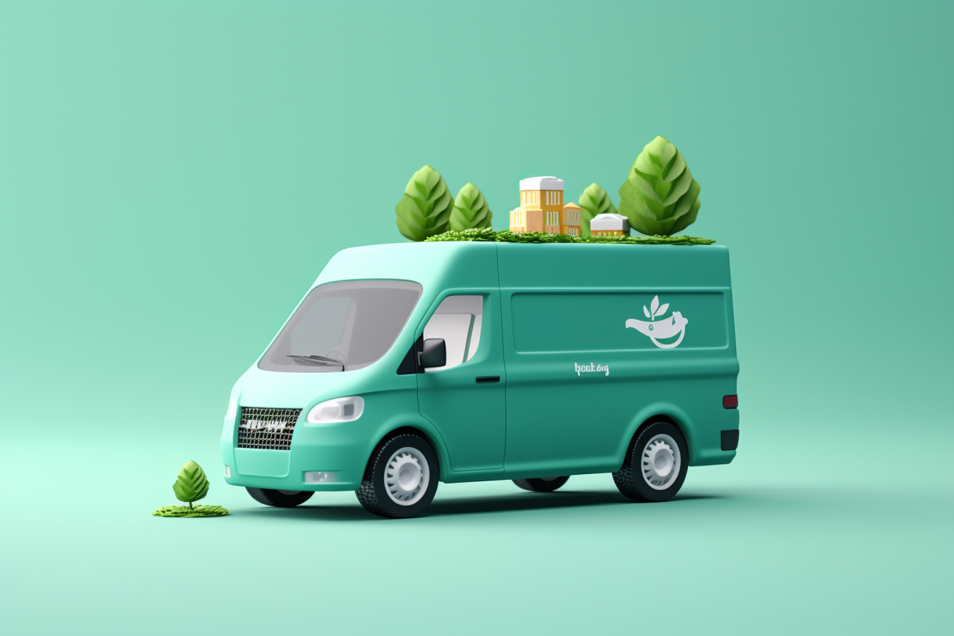 Duurzame verzendmethode green delivery auto